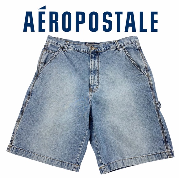 Aeropostale Shorts Aeropostale Painters Style Jean Shorts Poshmark